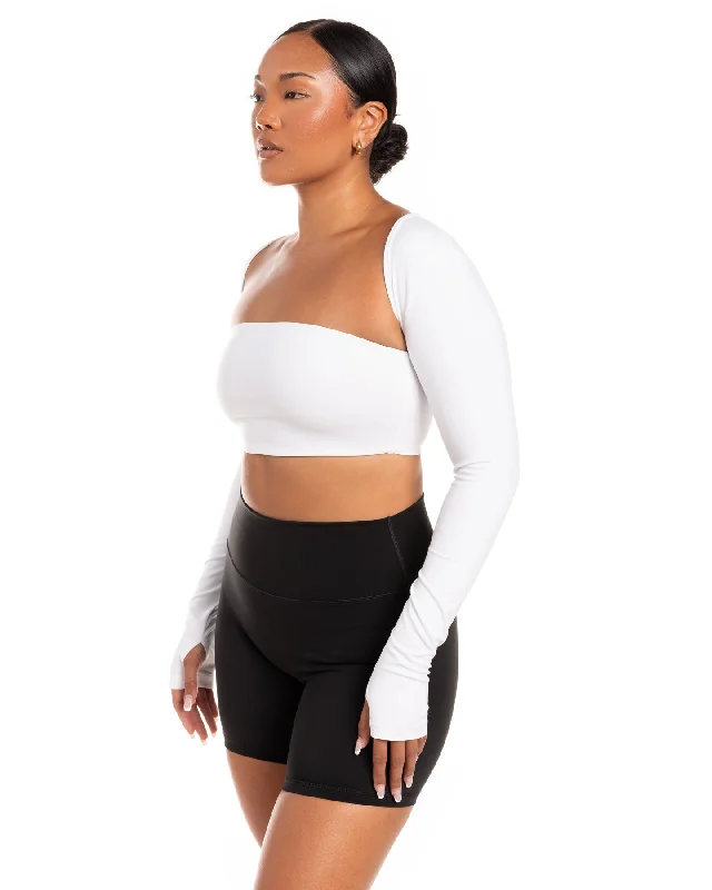 Aura Shrug - White