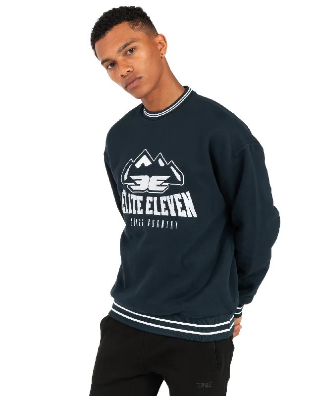 Cross Country Crewneck - Navy