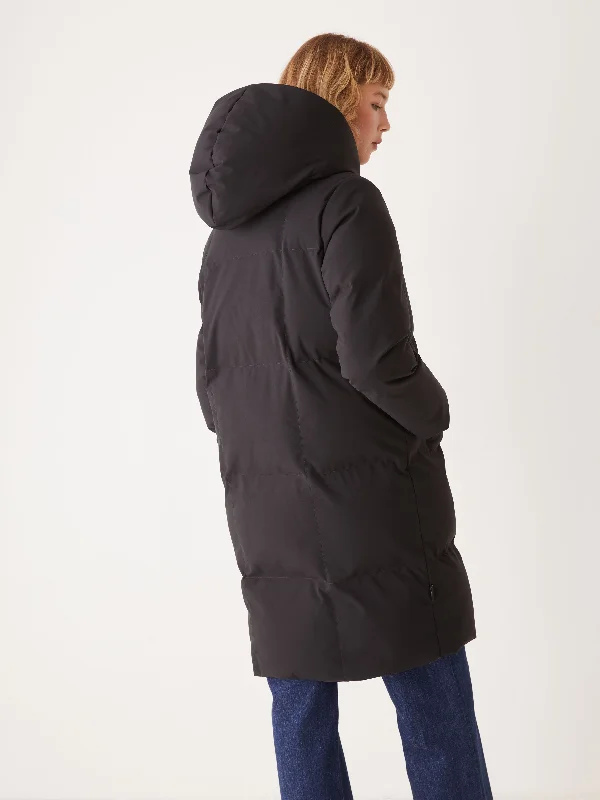 The Hygge Puffer Coat in Black