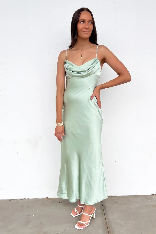 Arielle Midi Dress Sage