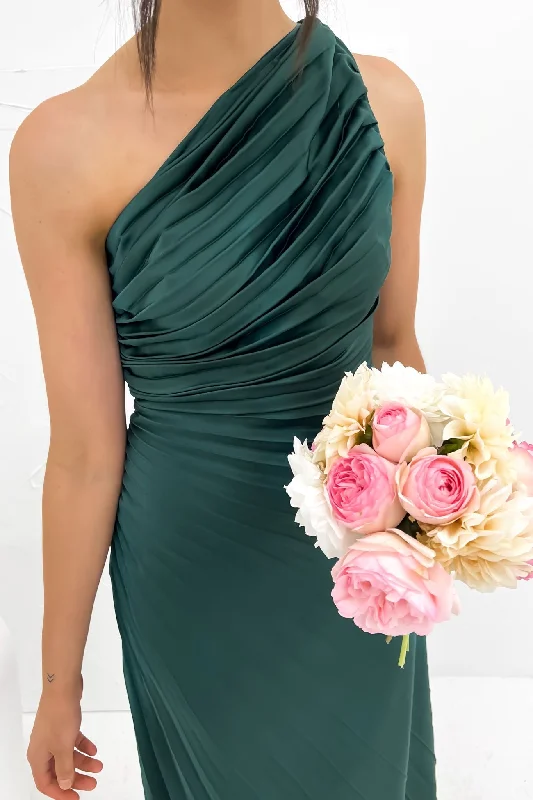 Caralee Midi Dress Emerald