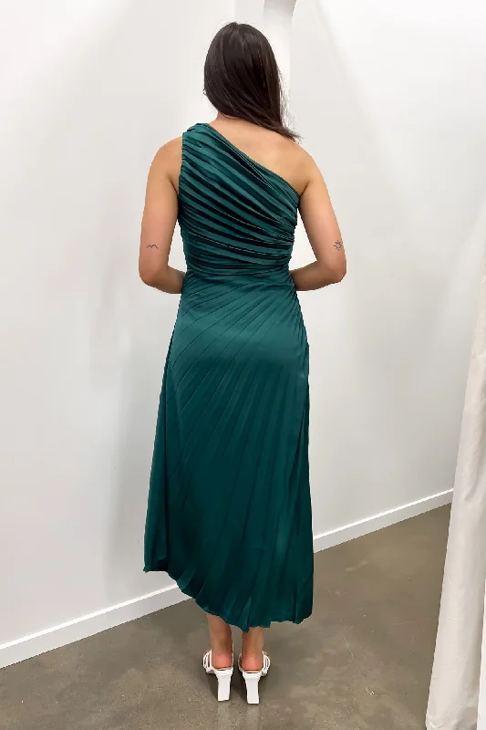 Caralee Midi Dress Emerald