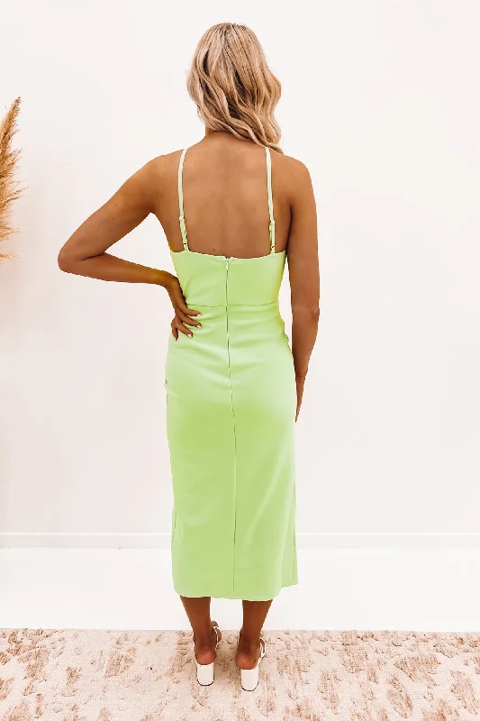 Rikki Midi Dress Green