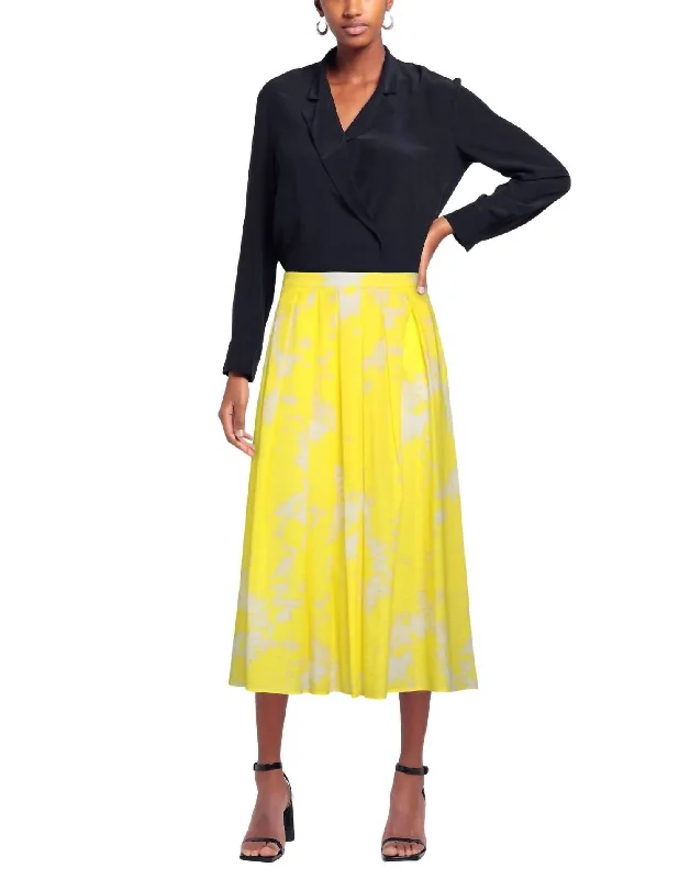 Summer Skirt In Lemon