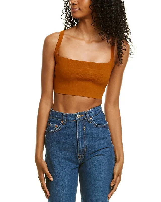 A.L.C. Sofie Crop Top