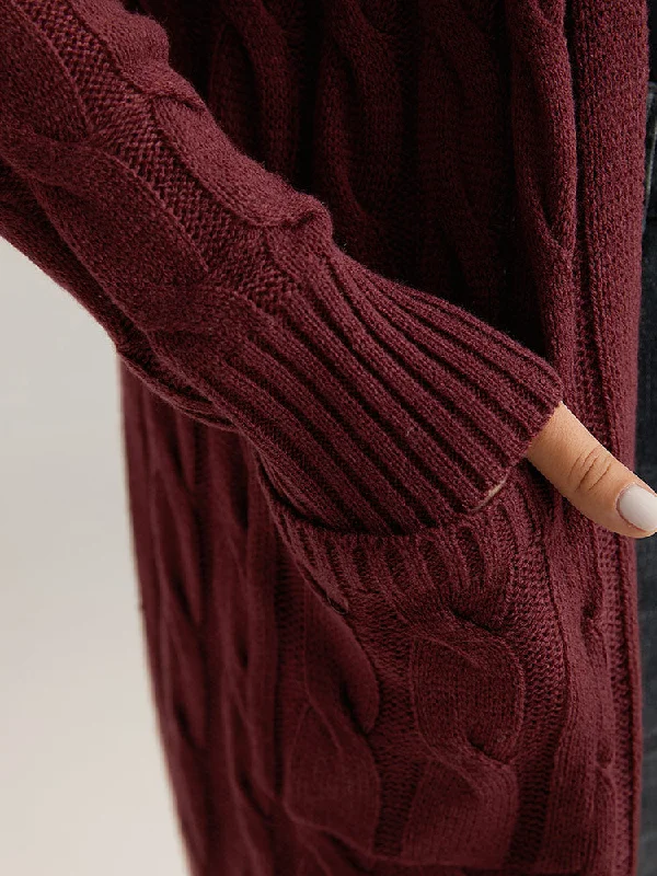 cable-knit-open-front-pocket-cardigan