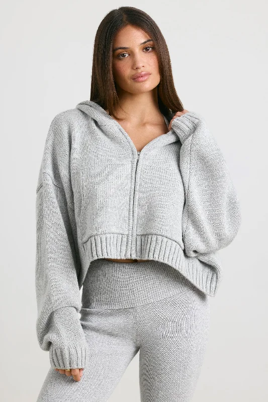 cropped-zip-up-knit-hoodie-heather-grey