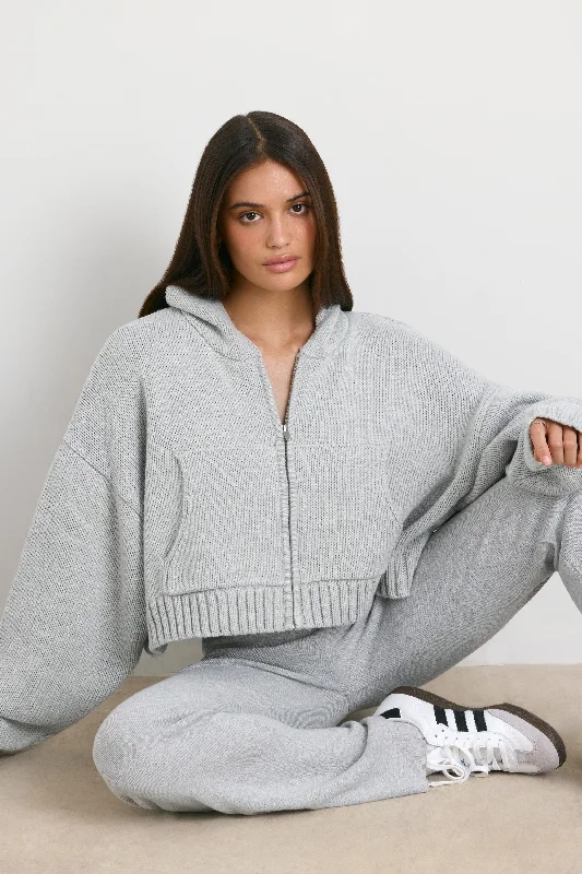 cropped-zip-up-knit-hoodie-heather-grey