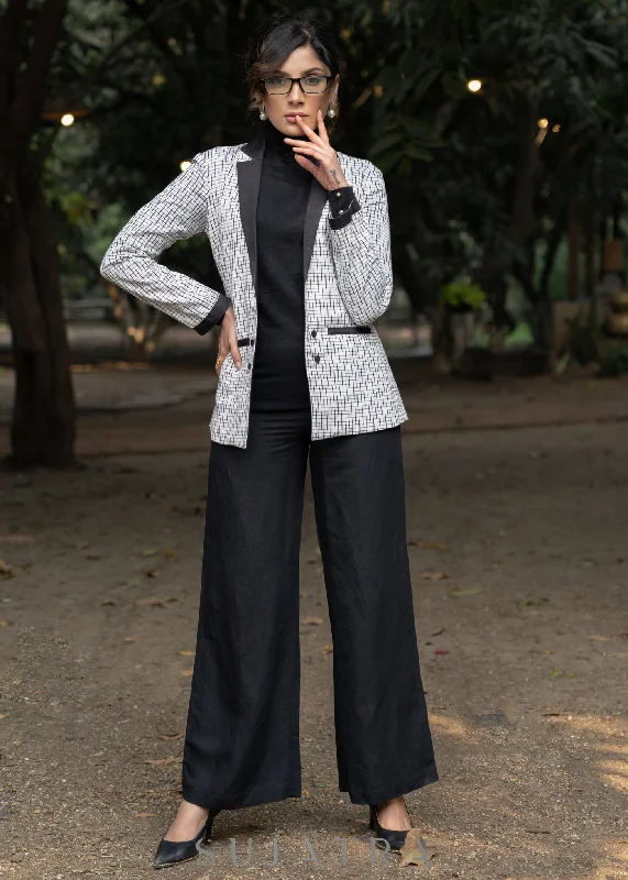 elegant-white-cotton-ikat-formal-blazer-with-optional-pant