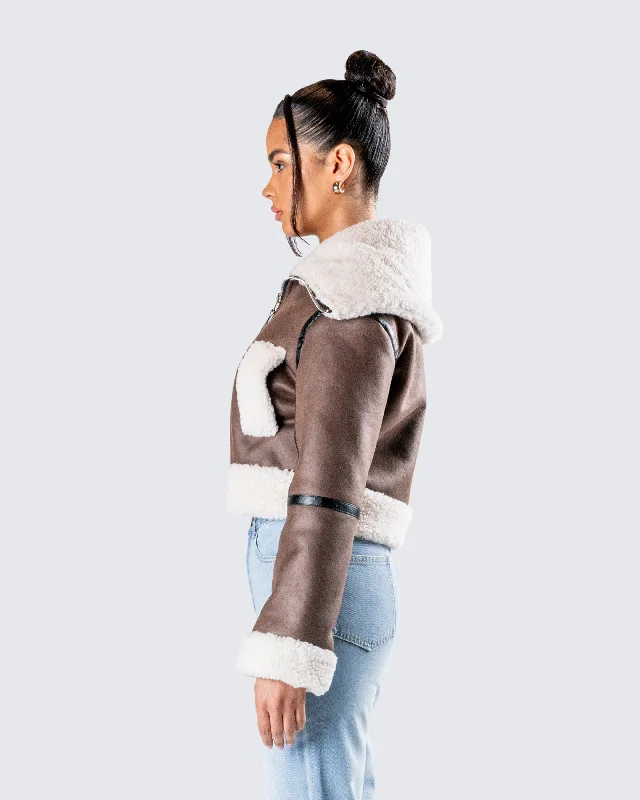 farah-brown-vegan-leather-bomber