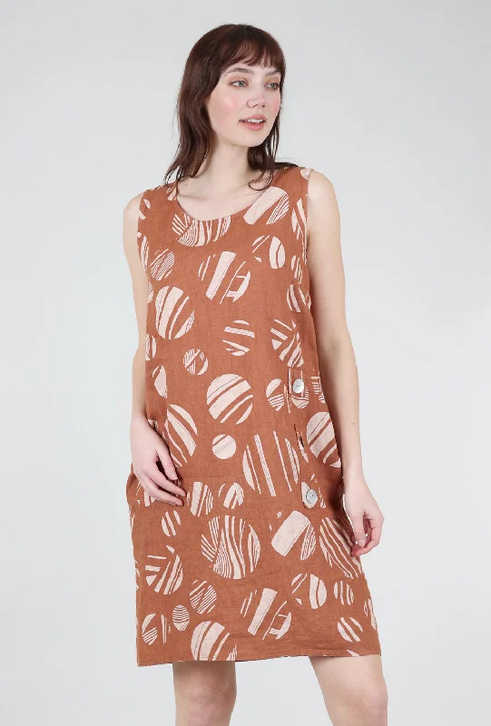 Galaxy Linen Dress, Sienna