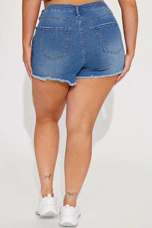 just-my-type-ripped-stretch-denim-shorts-medium-wash