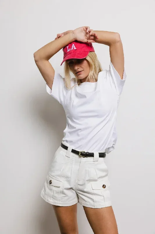 Kyleigh T-Shirt in Off White - FINAL SALE