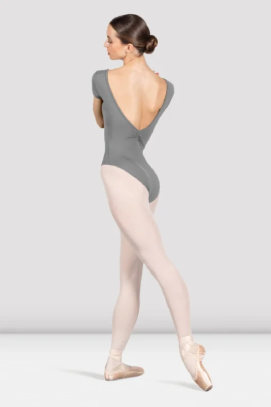 ladies-penny-cap-sleeve-leotard-grey