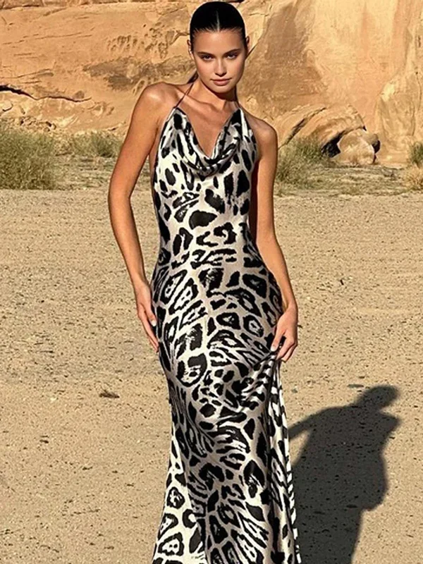 leopard-print-cowl-neck-halter-long-dress