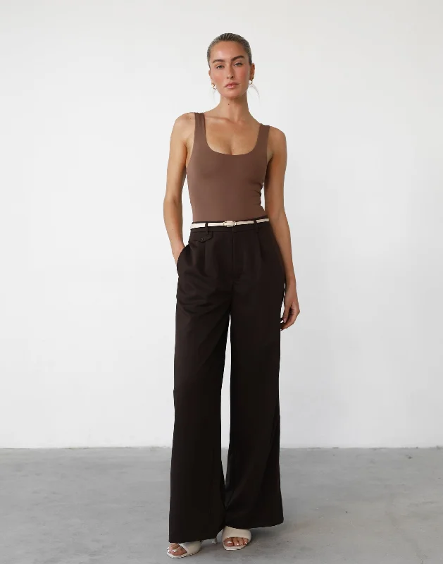 Levitate Bodysuit (Mocha)