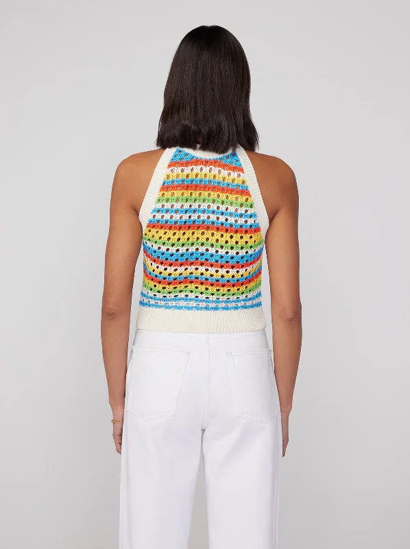 maddison-blue-stripe-crochet-knit-halter-top