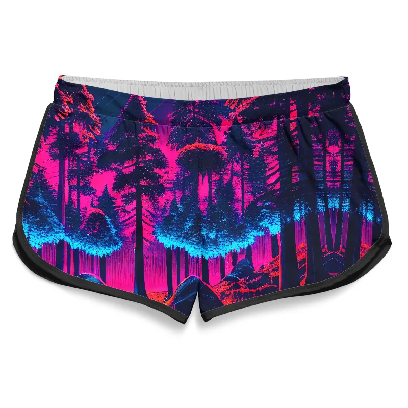 Neon Forest Women's Retro Shorts