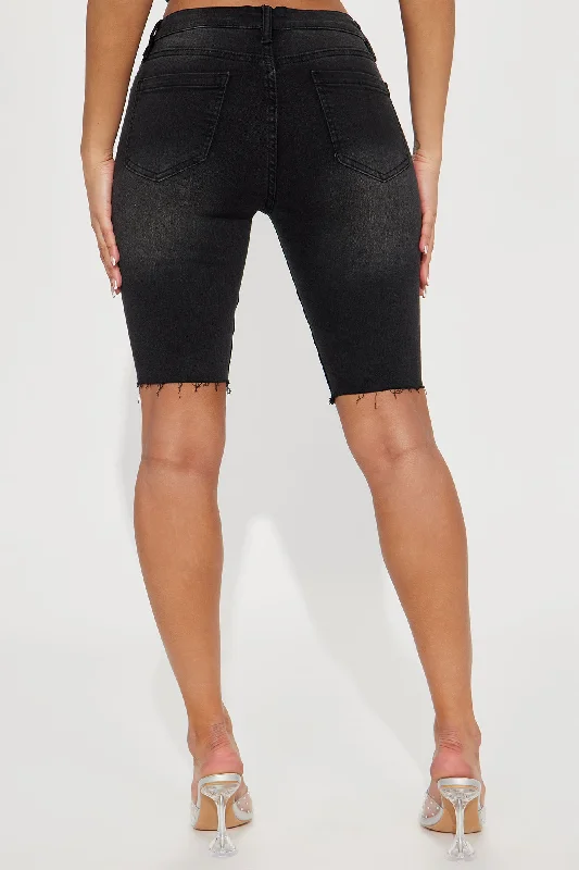 on-the-daily-stretch-denim-bermuda-shorts-black