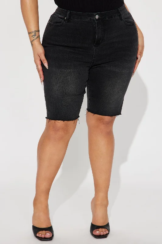 on-the-daily-stretch-denim-bermuda-shorts-black