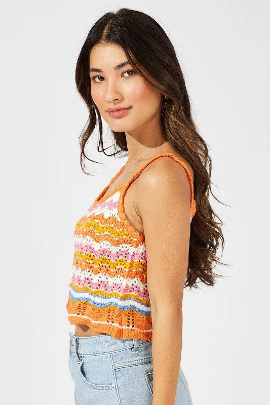 orange-stripe-knit-singlet-sleeveless-scoop-neck-crochet-kn2367a-51jb-1