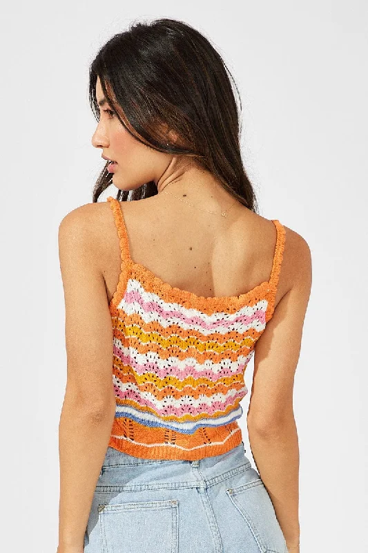 orange-stripe-knit-singlet-sleeveless-scoop-neck-crochet-kn2367a-51jb-1