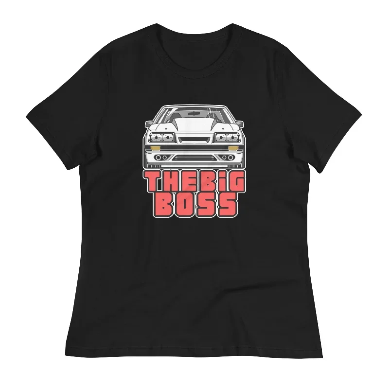 ""The Big Boss"" Ford Foxbody Mustang Tee Shirt - Women's