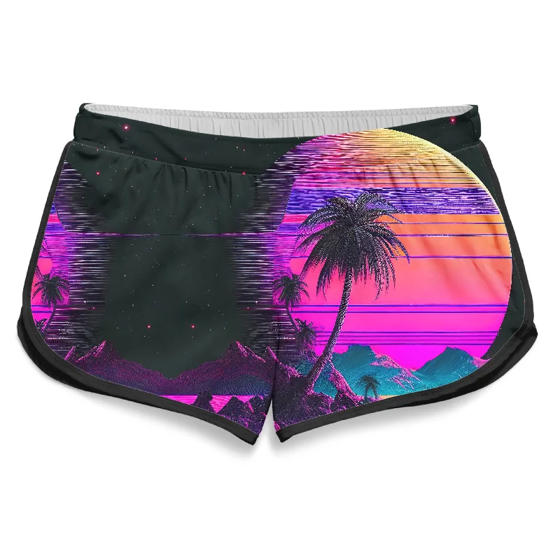 Vapor Solar System Women's Retro Shorts