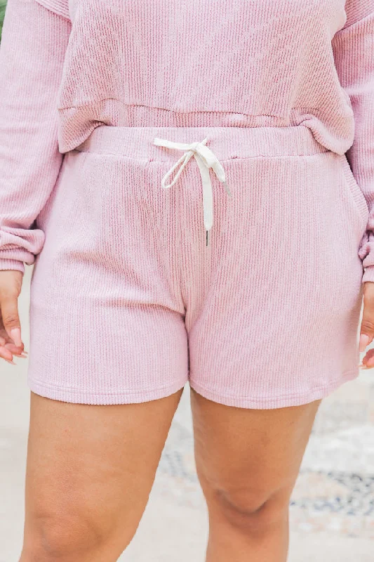 why-not-mauve-cord-lounge-shorts