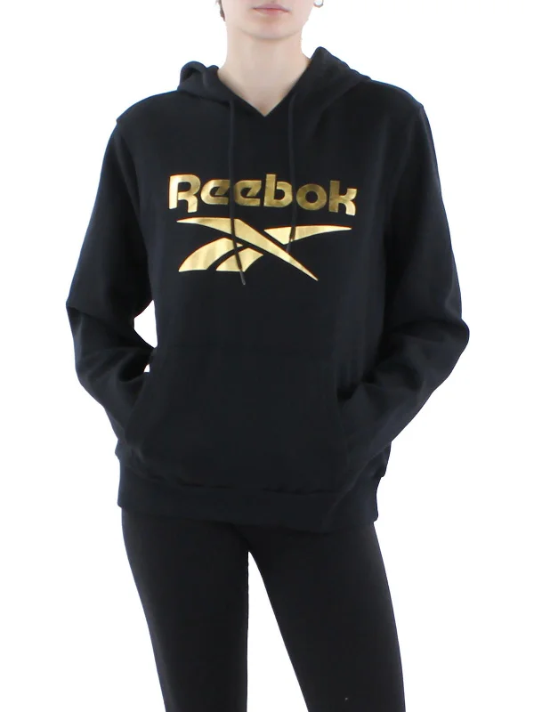 Womens Logo Cotton Hoodie