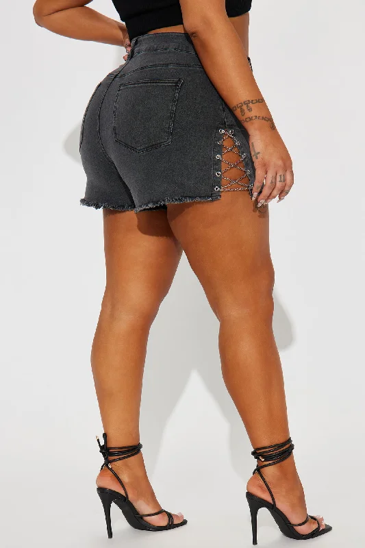 yanking-my-chain-lace-up-stretch-denim-shorts-black-wash