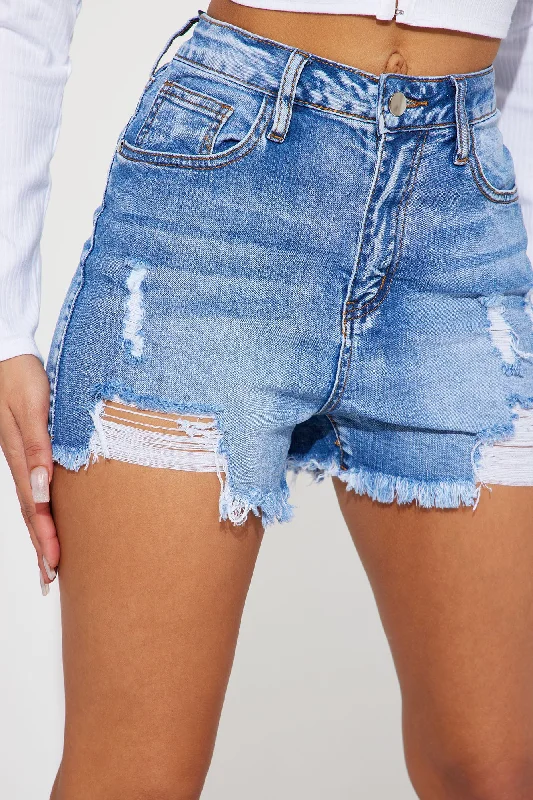 you-wanna-high-rise-shorts-medium-blue-wash